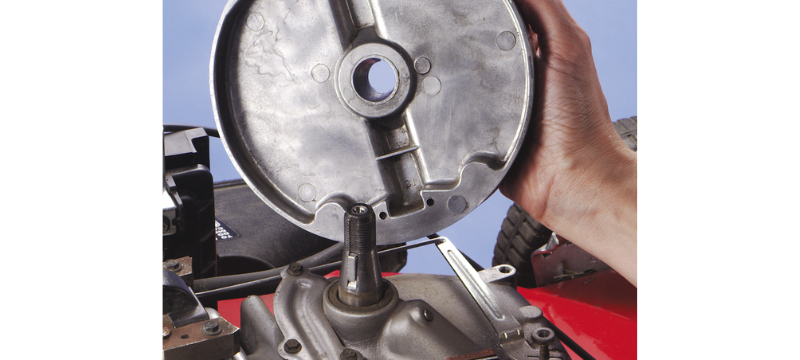 Remove the flywheel