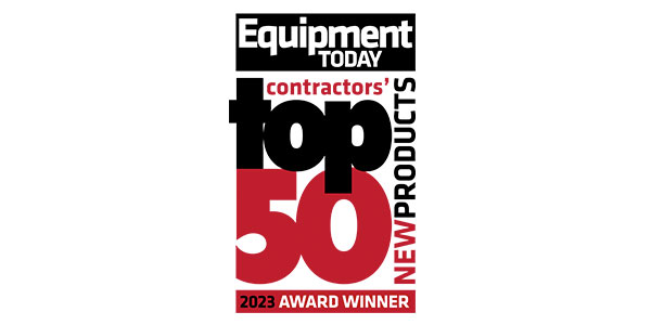 Equipment Today Contractors' Top 50 New Products Award Logo