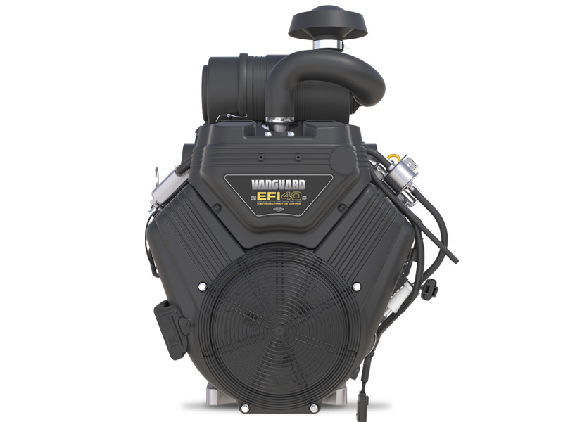 Vanguard 40 HP horizontal shaft engine with electronic fuel injection and electronic throttle control