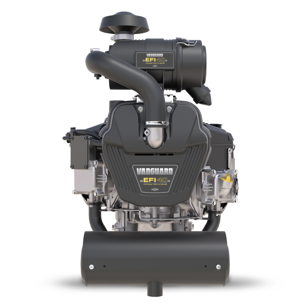  A Vanguard BIG BLOCK engine with 40 gross horsepower and electronic fuel injection.