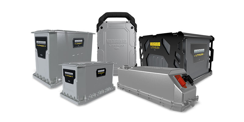 The Vanguard commercial battery product line