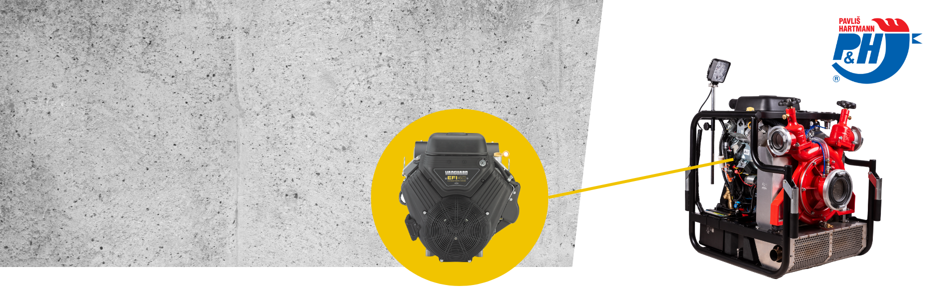 Pavlis fire pump powered by Vanguard engine Pavlis fire pump powered by Vanguard engine