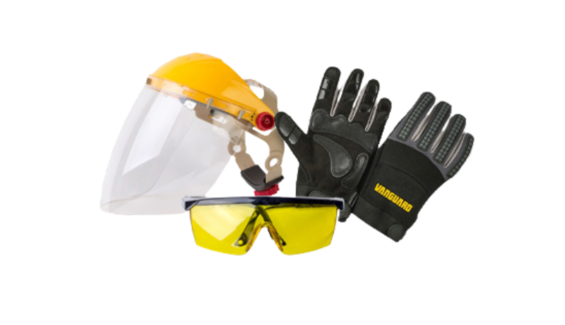 Safety-gloves-goggles