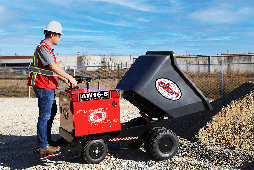 Allen Engineering Wheel Buggy Powered by a Vanguard 5kWh Commercial Battery Pack