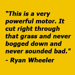 Quote- We have a fully integrated solution down to our motor controller. - Dave Schulenberg