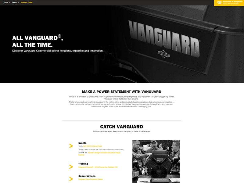 Vanguard Resource Center Keeps You Informed 24/7