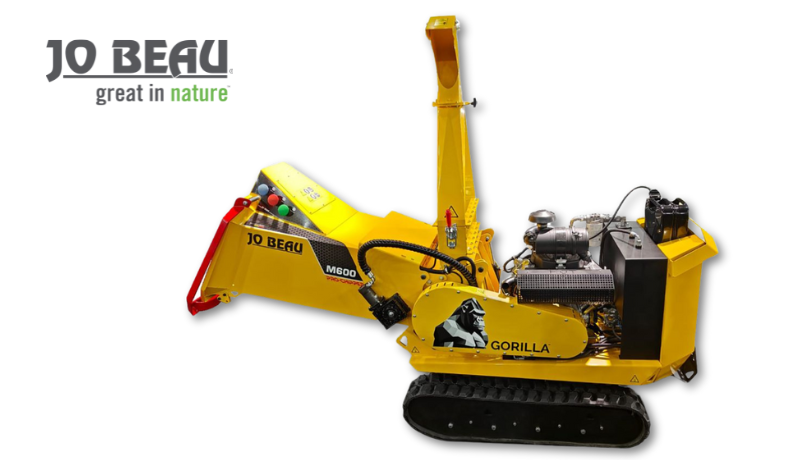 Jo Beau® Integrates Vanguard® Engine to Produce Powerful Wood Chipper Small Enough to Fit Through Doors