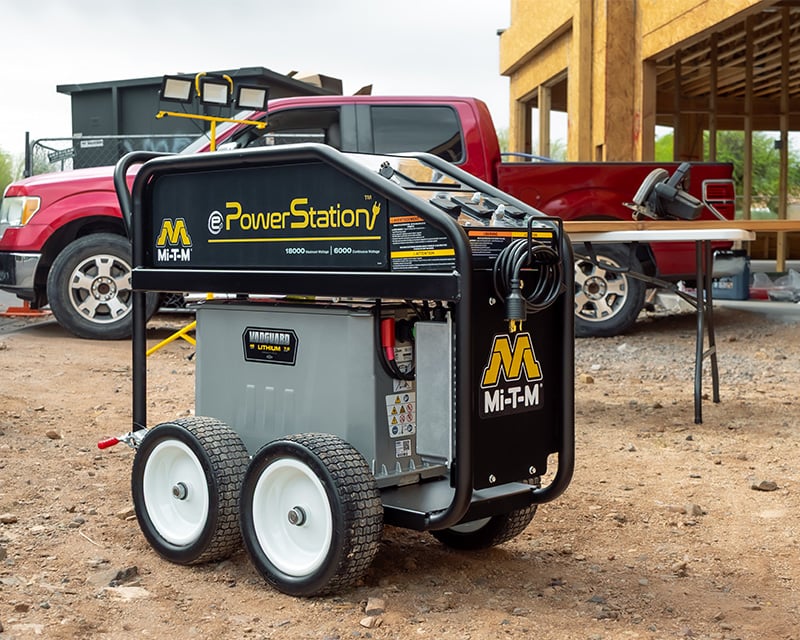 Mi-T-M ePower Station Powered by Vanguard™ Fi 5.0kWh and Fi 7.0kWh commercial battery packs