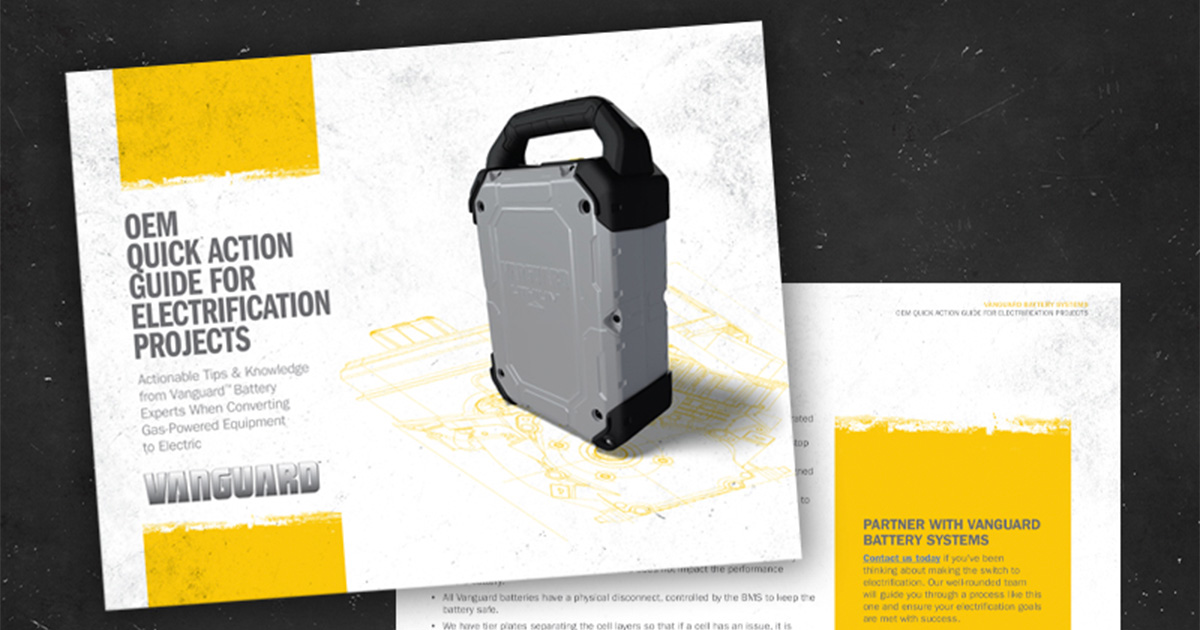 OEM Quick Action Guide For Electrification Projects