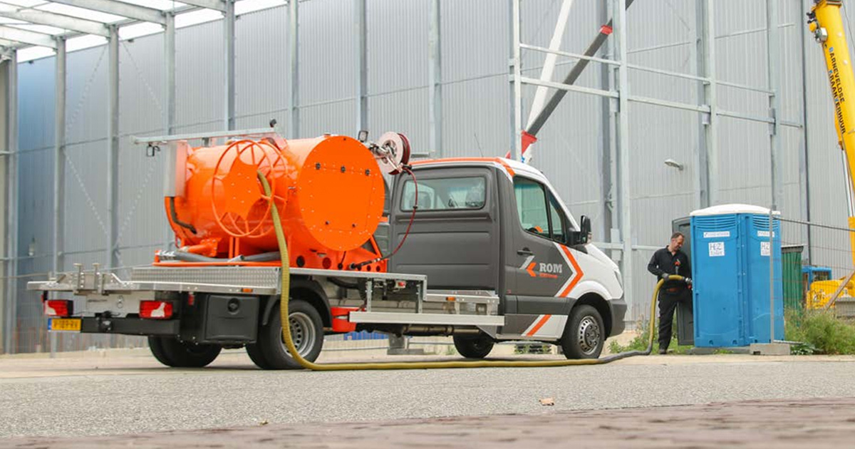 Electrifying the World's First Toilet Servicing Machine